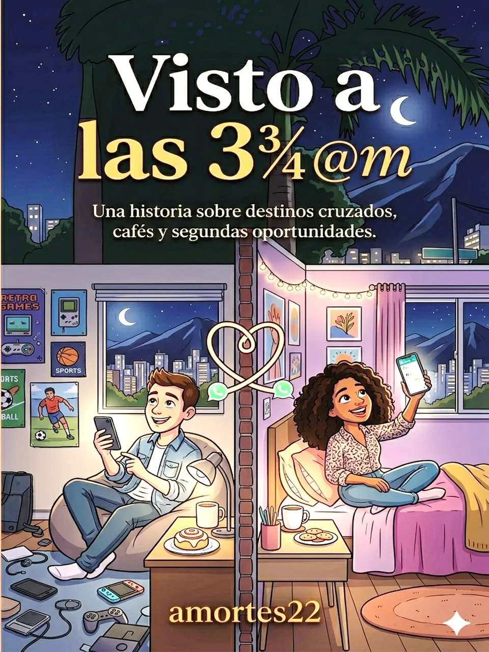Visto a las 3¾ @m