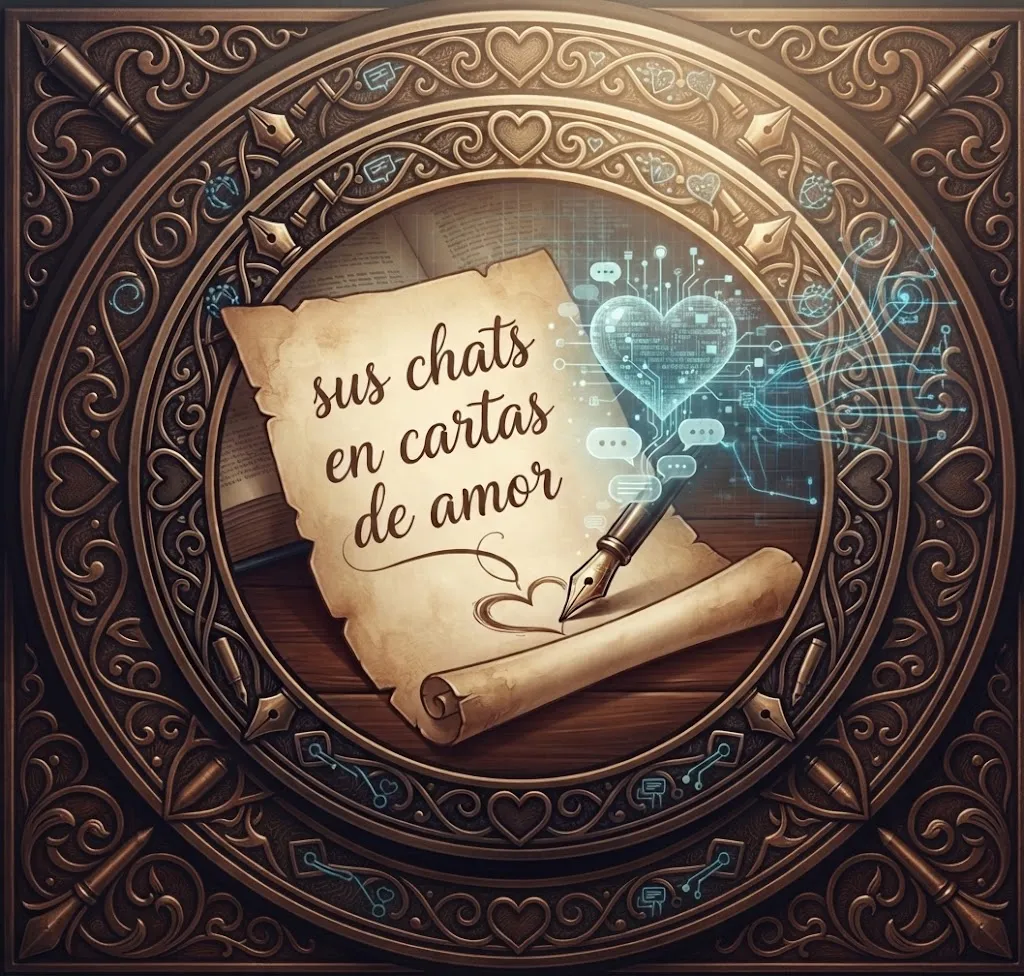 Sus chats en cartas de amor